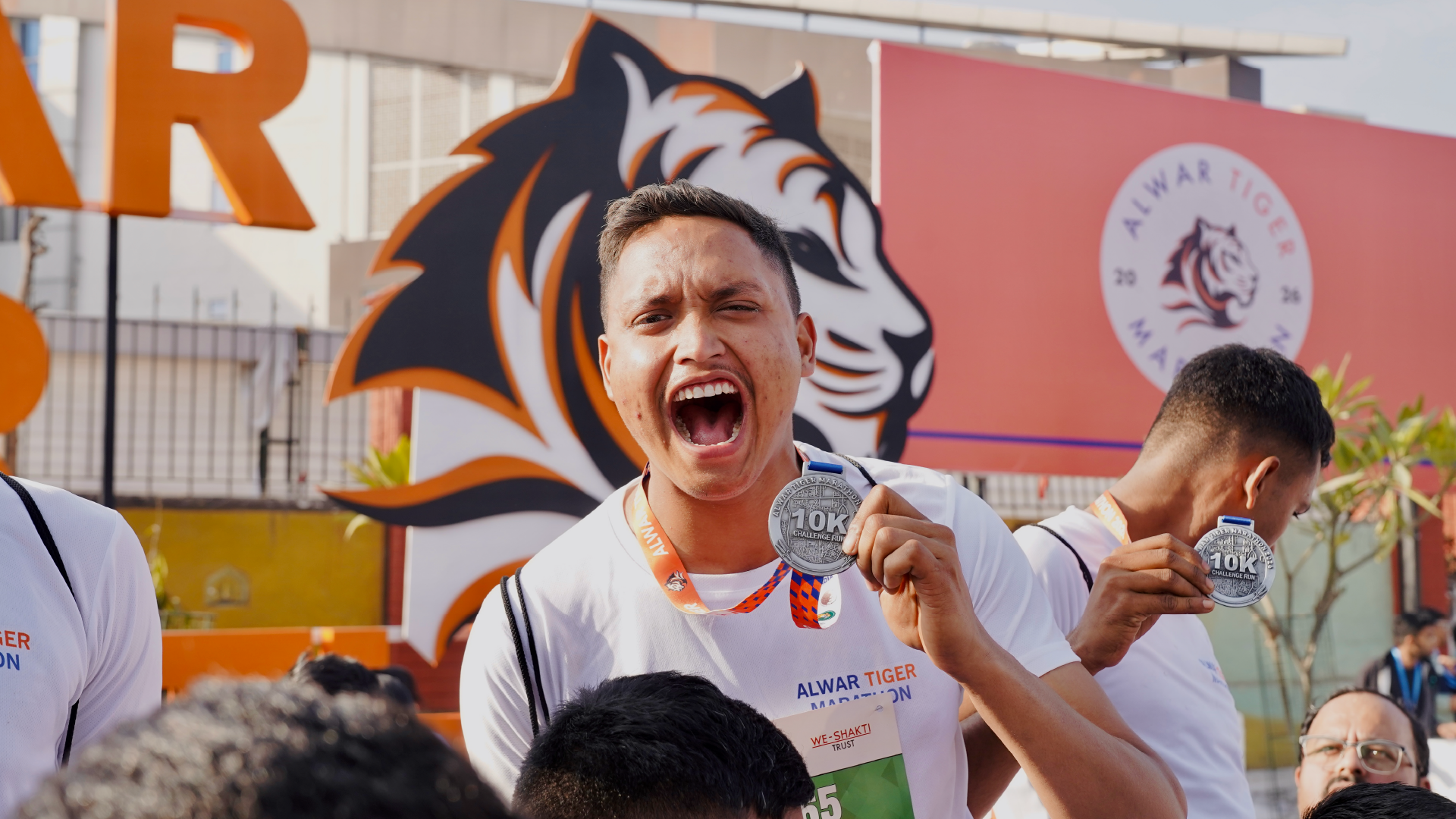 Alwar Tiger Marathon runners