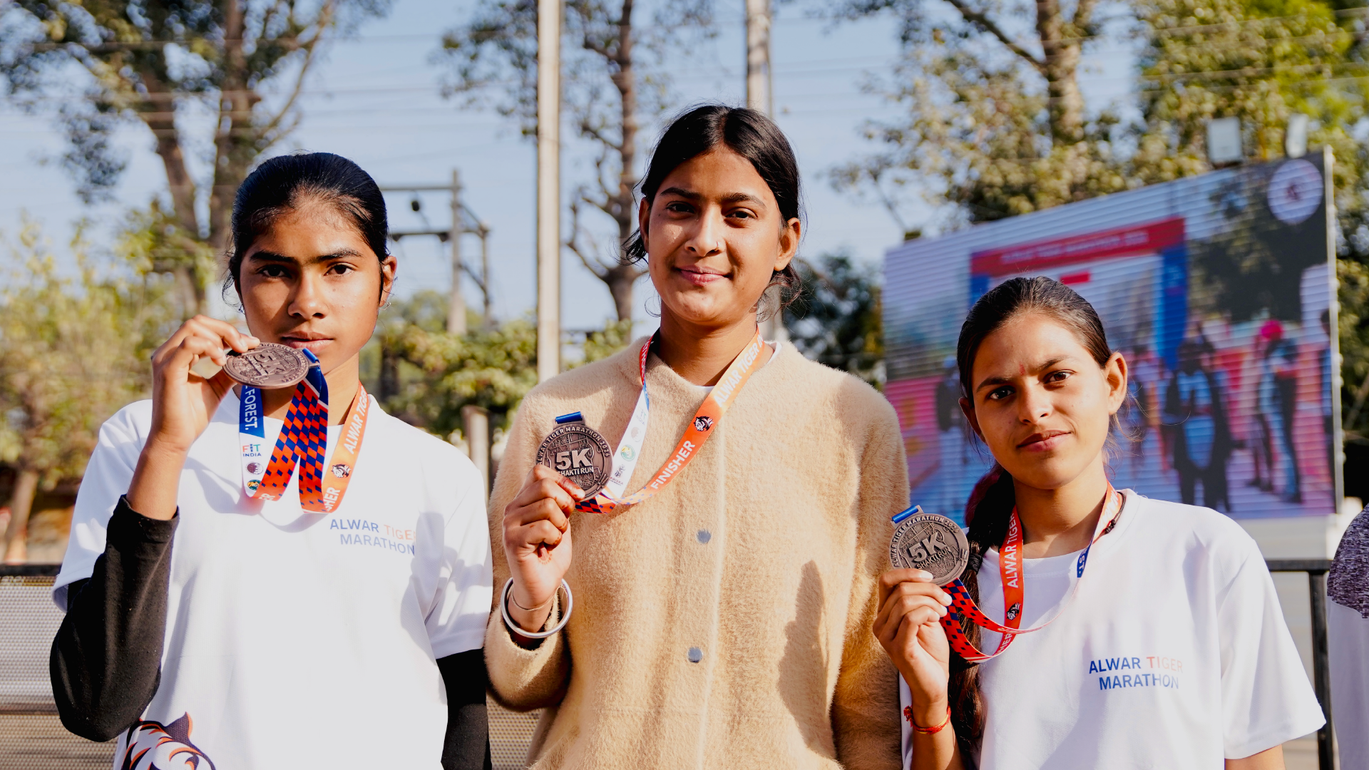 Alwar Tiger Marathon runners